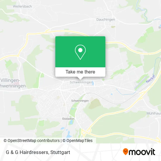 Карта G & G Hairdressers