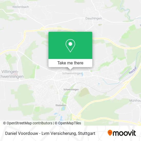 Карта Daniel Voordouw - Lvm Versicherung
