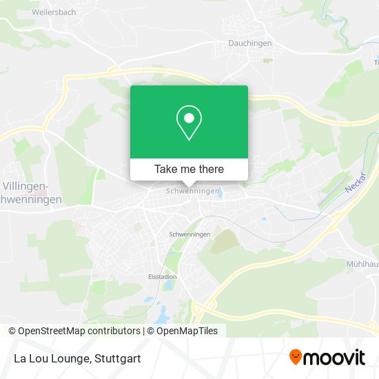 La Lou Lounge map