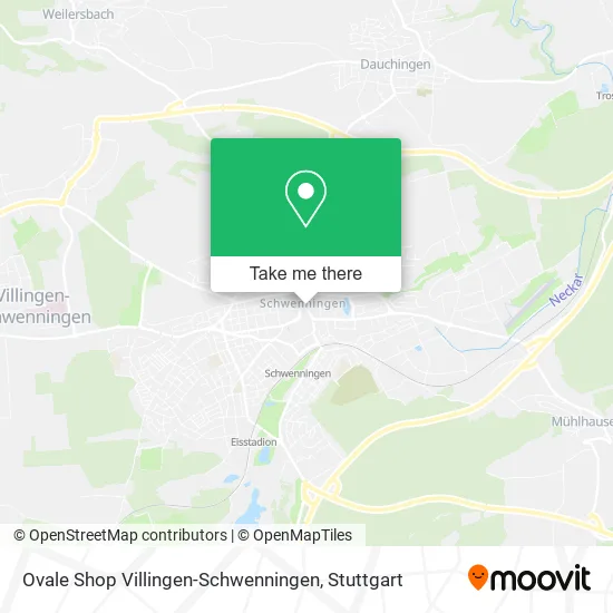 Карта Ovale Shop Villingen-Schwenningen