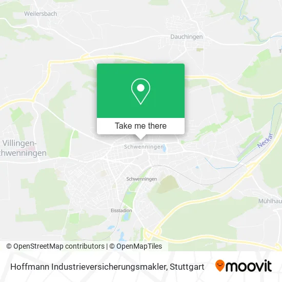 Карта Hoffmann Industrieversicherungsmakler