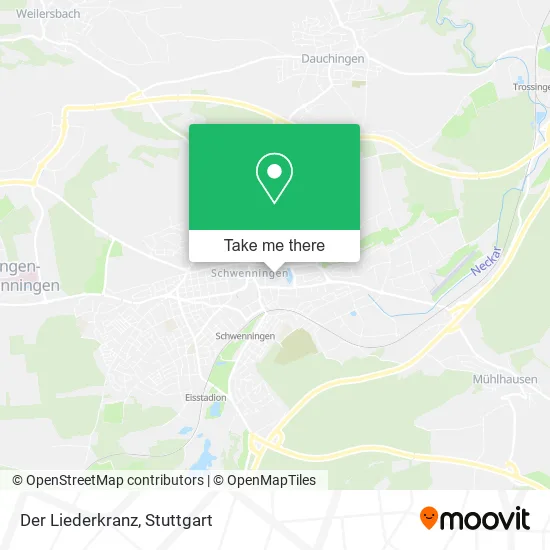 Карта Der Liederkranz