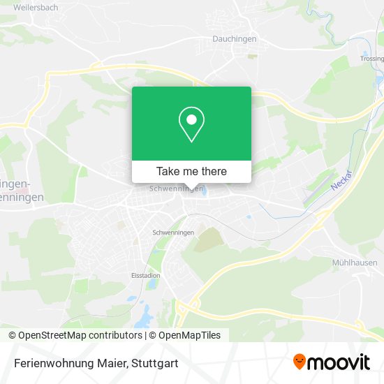 Ferienwohnung Maier map