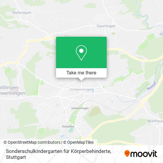 Карта Sonderschulkindergarten für Körperbehinderte