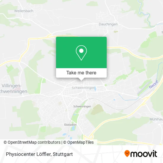 Карта Physiocenter Löffler