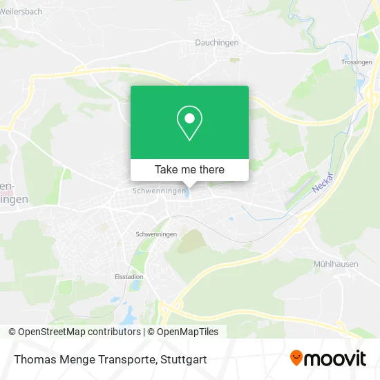 Карта Thomas Menge Transporte