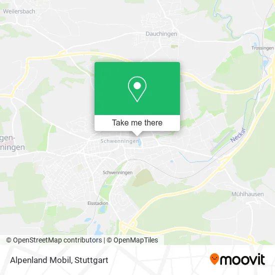 Карта Alpenland Mobil