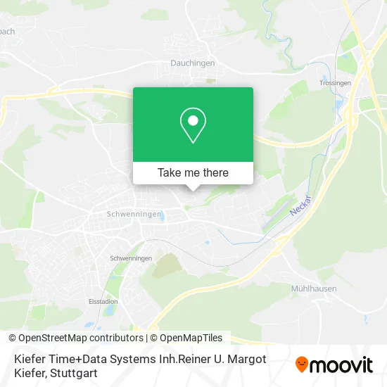 Карта Kiefer Time+Data Systems Inh.Reiner U. Margot Kiefer