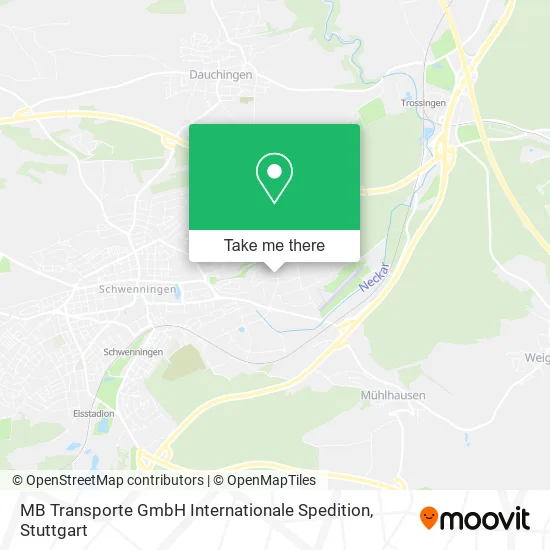 MB Transporte GmbH Internationale Spedition map