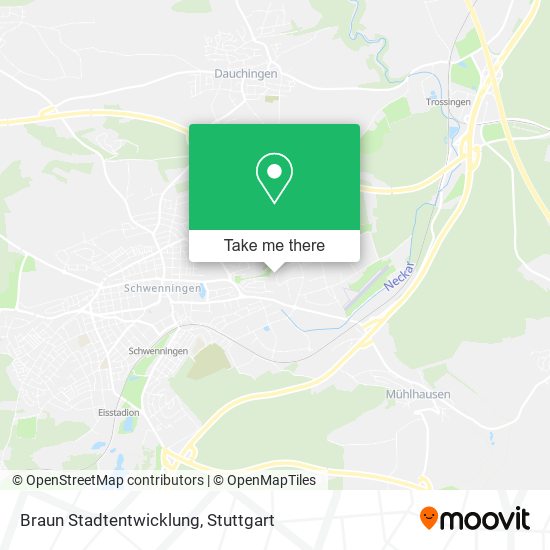 Braun Stadtentwicklung map