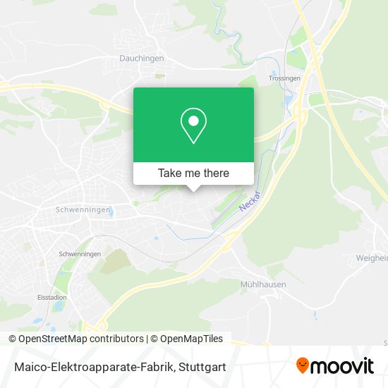 Maico-Elektroapparate-Fabrik map