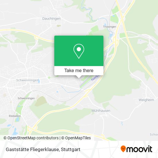 Gaststätte Fliegerklause map