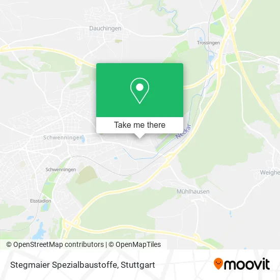 Карта Stegmaier Spezialbaustoffe