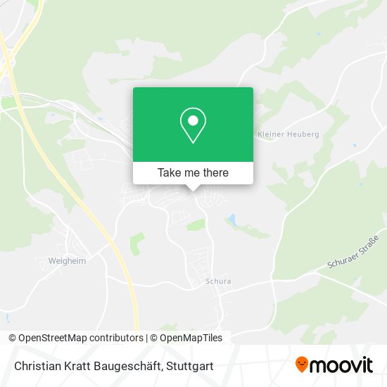 Christian Kratt Baugeschäft map