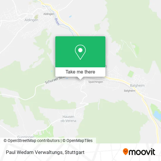Карта Paul Wedam Verwaltungs