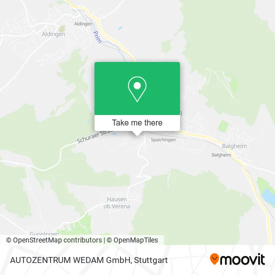 Карта AUTOZENTRUM WEDAM GmbH