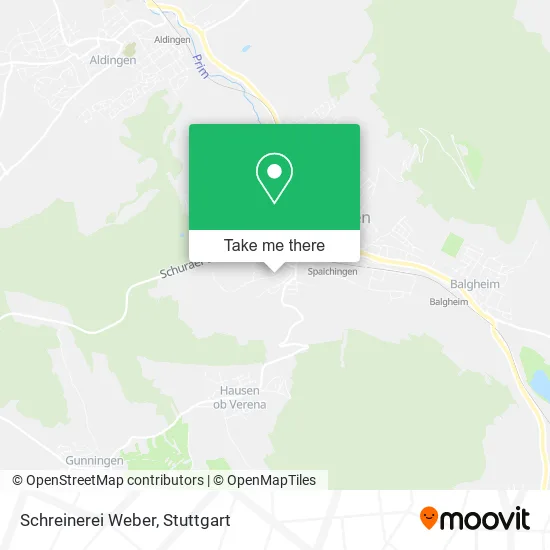 Карта Schreinerei Weber