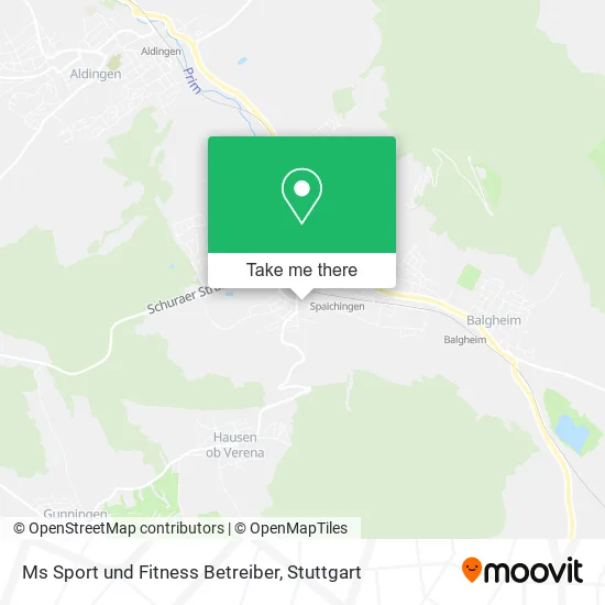 Карта Ms Sport und Fitness Betreiber