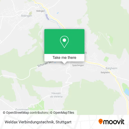 Карта Weldax Verbindungstechnik