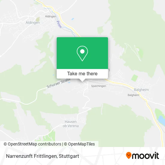 Карта Narrenzunft Frittlingen