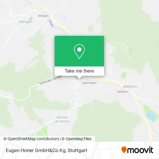 Карта Eugen Honer GmbH&Co.Kg
