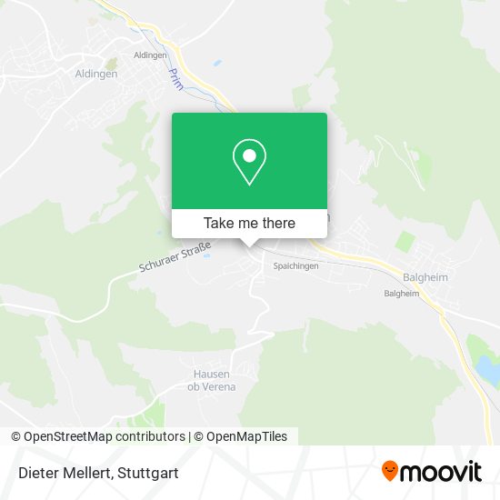 Dieter Mellert map