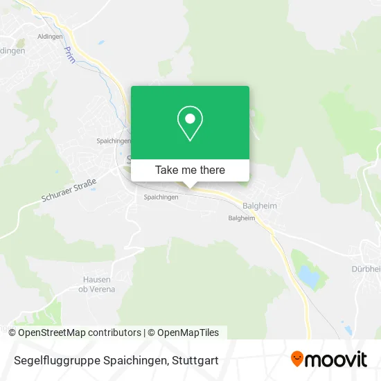 Карта Segelfluggruppe Spaichingen