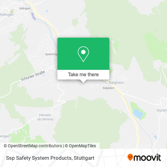 Ssp Safety System Products map