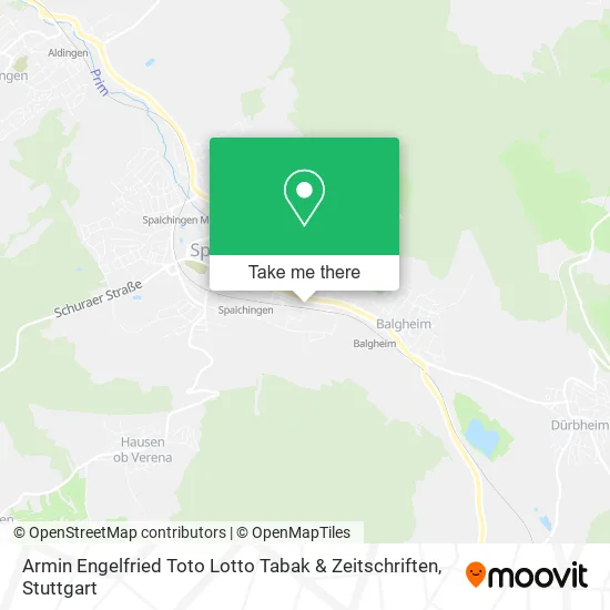 Карта Armin Engelfried Toto Lotto Tabak & Zeitschriften