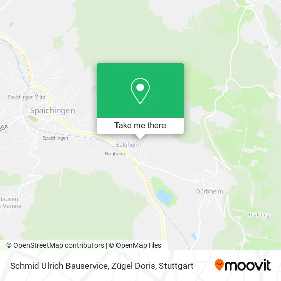 Карта Schmid Ulrich Bauservice, Zügel Doris