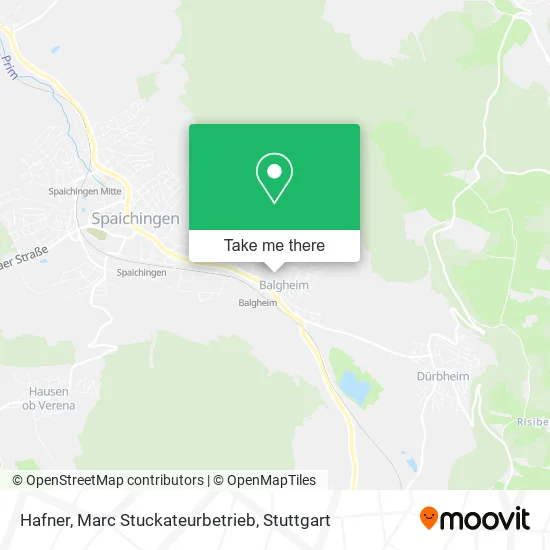 Карта Hafner, Marc Stuckateurbetrieb