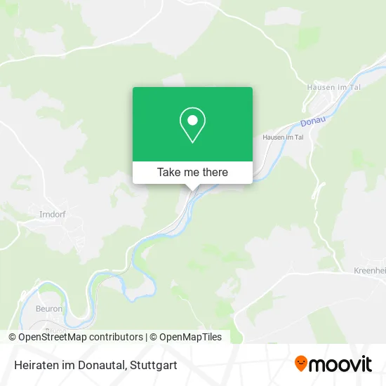 Карта Heiraten im Donautal