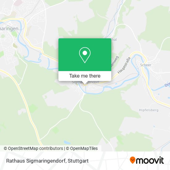Rathaus Sigmaringendorf map