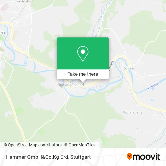 Карта Hammer GmbH&Co.Kg Erd