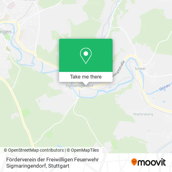 Карта Förderverein der Freiwilligen Feuerwehr Sigmaringendorf