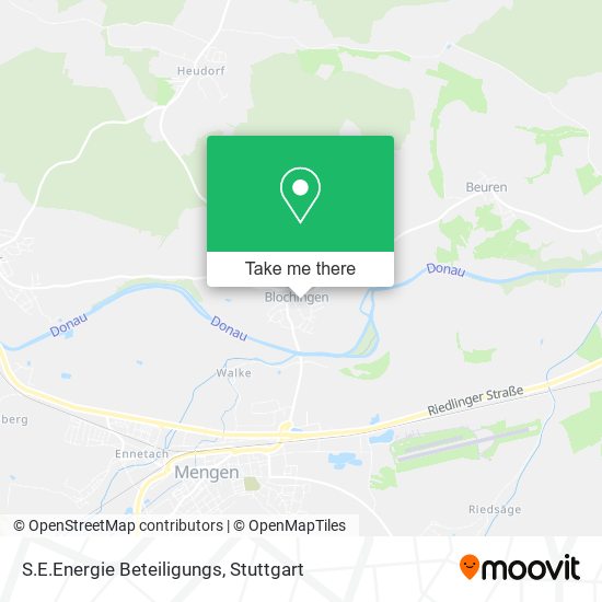 S.E.Energie Beteiligungs map