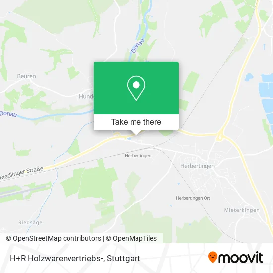 Карта H+R Holzwarenvertriebs-