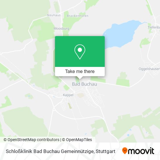 Schloßklinik Bad Buchau Gemeinnützige map
