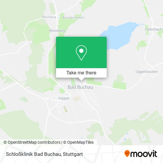 Schloßklinik Bad Buchau map