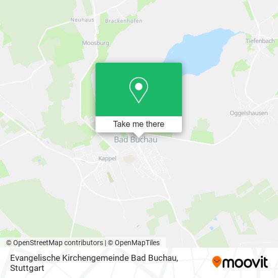 Карта Evangelische Kirchengemeinde Bad Buchau