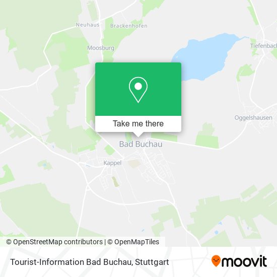 Tourist-Information Bad Buchau map