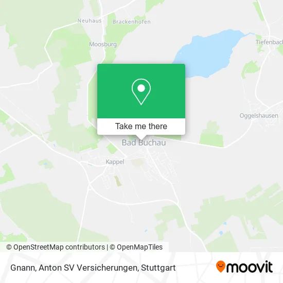 Карта Gnann, Anton SV Versicherungen
