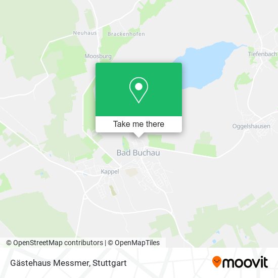 Gästehaus Messmer map