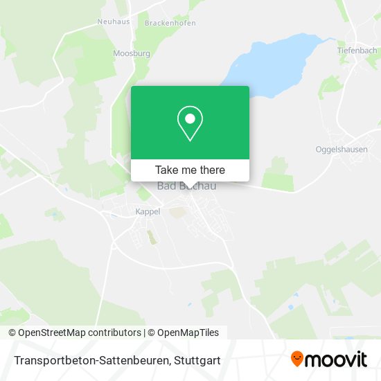 Карта Transportbeton-Sattenbeuren