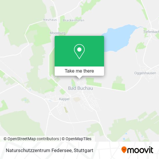 Карта Naturschutzzentrum Federsee