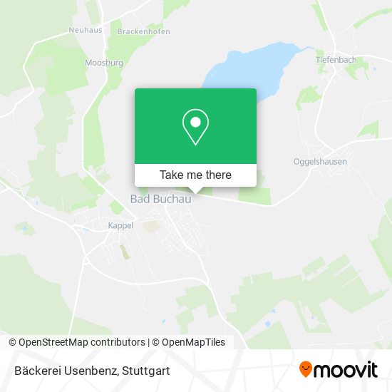 Bäckerei Usenbenz map