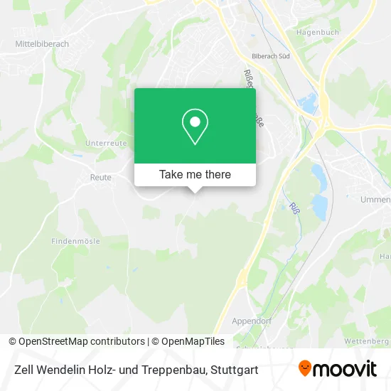 Карта Zell Wendelin Holz- und Treppenbau