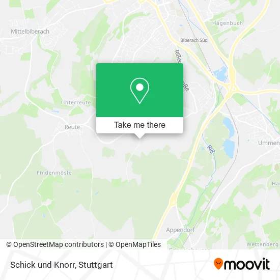 Карта Schick und Knorr