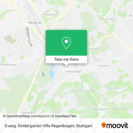 Карта Evang. Kindergarten Villa Regenbogen