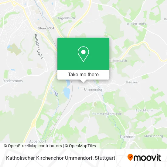 Карта Katholischer Kirchenchor Ummendorf